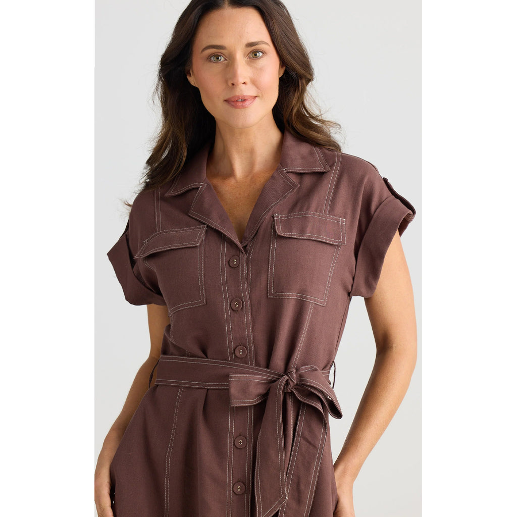 Dress Portia Chocolate