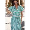 Dress Portia Jade Stripe