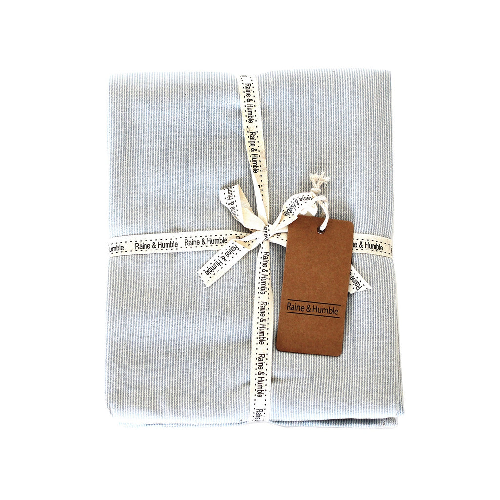 Tablecloth Pinstripe - Light Blue