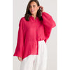 Top Cliffside Shirt - Raspberry Gauze