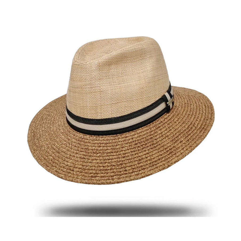 Hat Fedora Raffia Blend - Tan