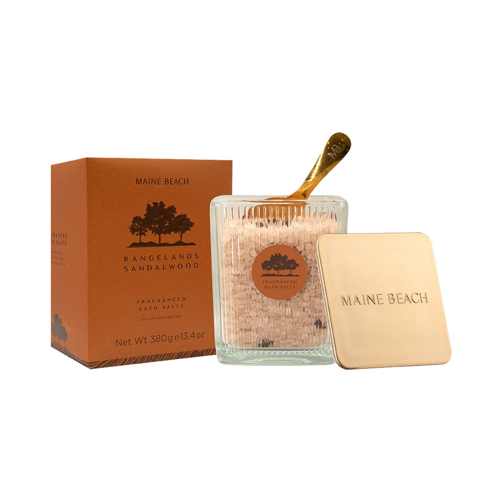 Bath Salts 500g Jar & Spoon - Rangelands Sandalwood