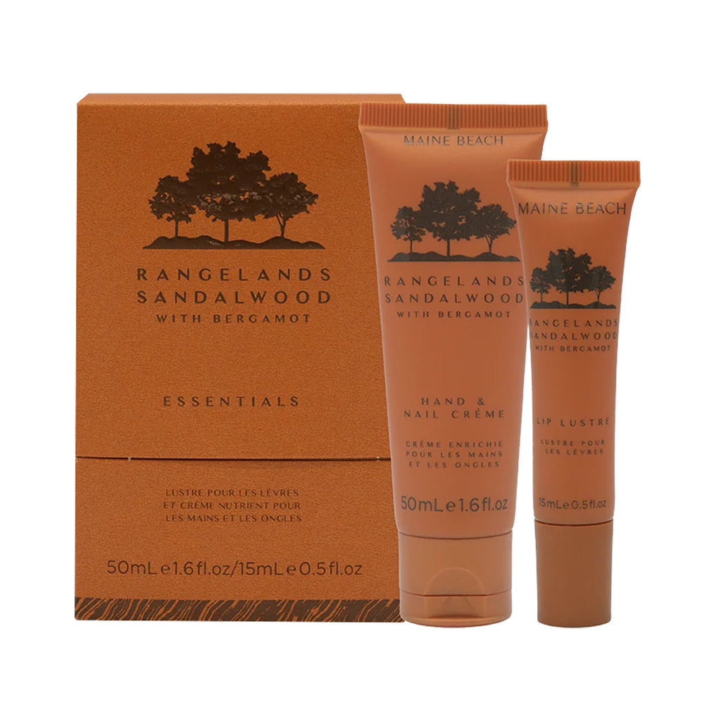 Lip Lustre + Hand & Nail Creme - Rangelands Sandalwood