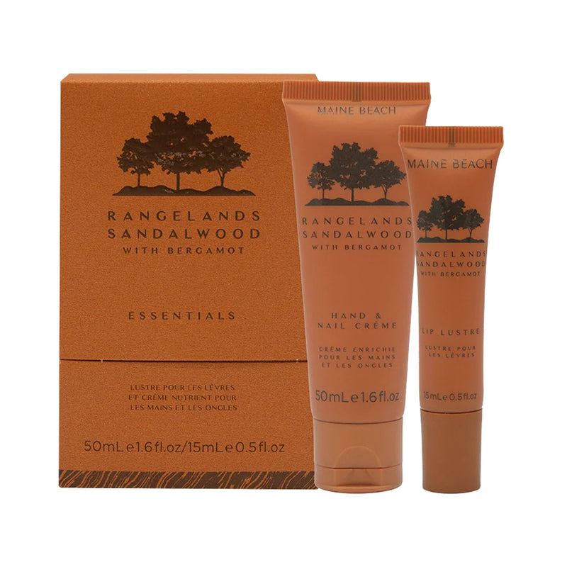 Lip Lustre + Hand & Nail Creme - Rangelands Sandalwood