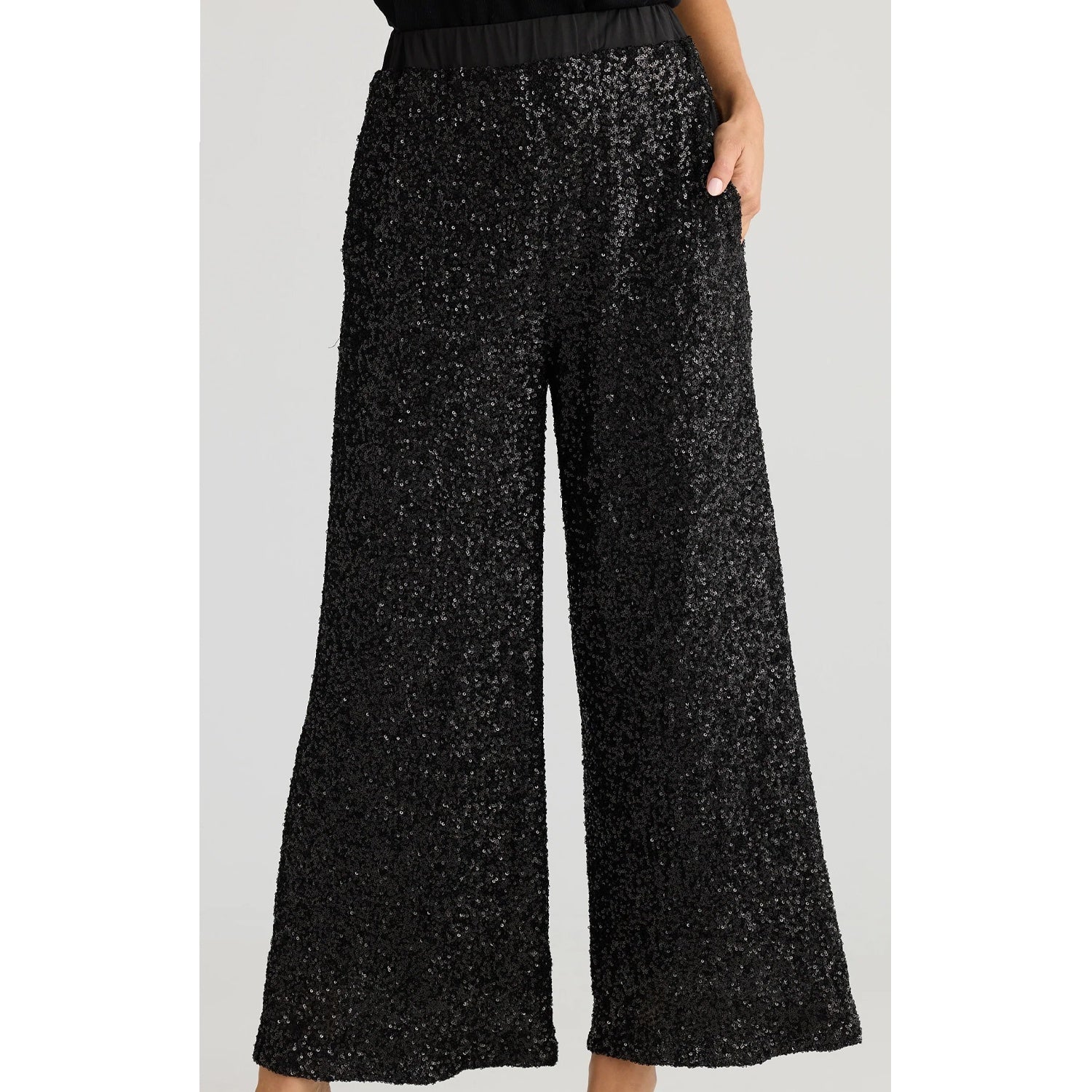 Pant Razzle Black Sequin