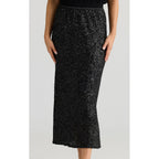 Skirt Razzle Black Sequin
