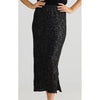 Skirt Razzle Black Sequin