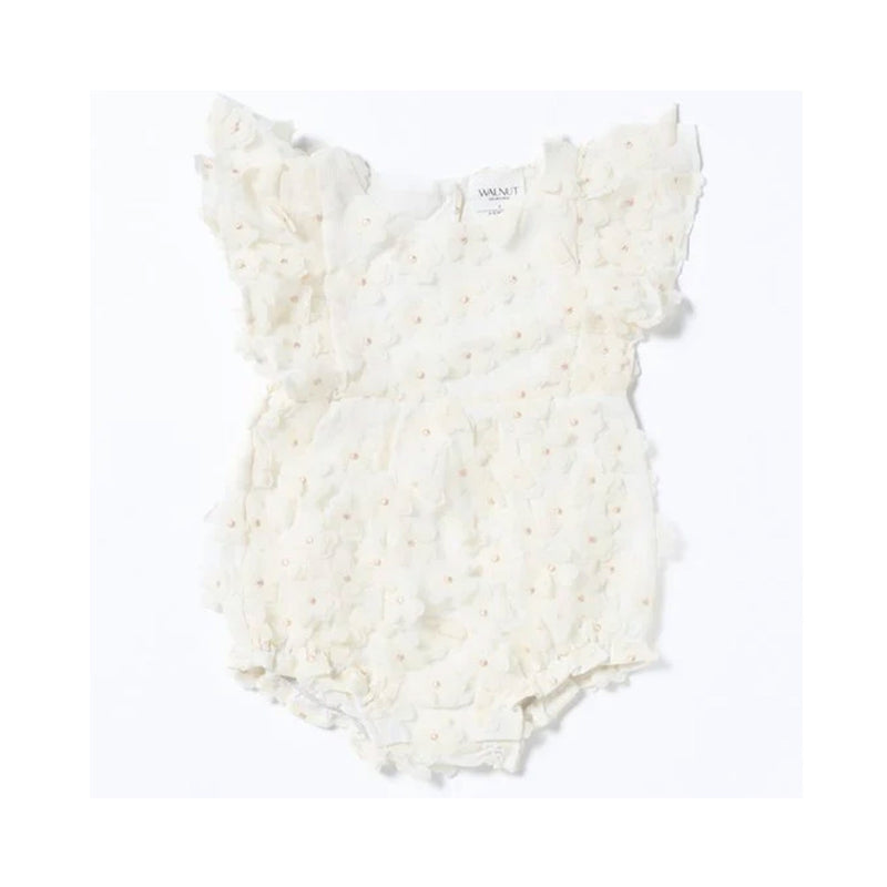 Romper Whimsy - White Tulle