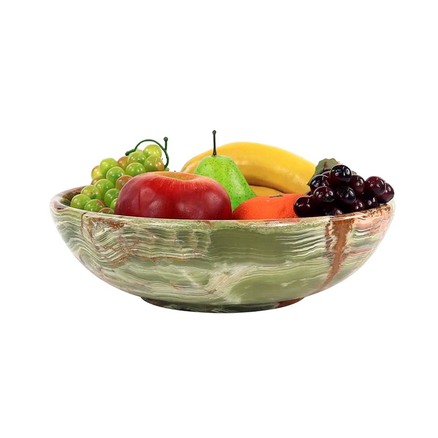 Bowl Marble 25cm - Green