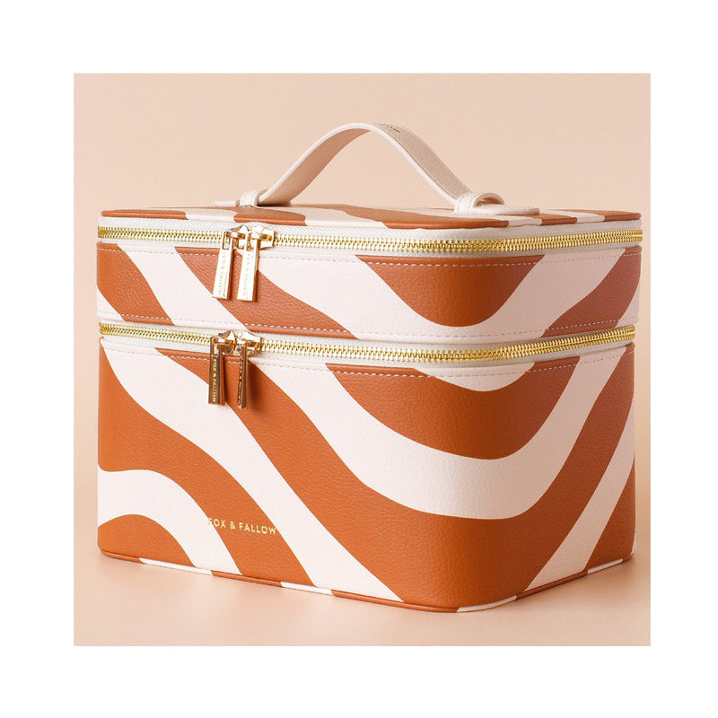 Vanity Case - Rust Swirl