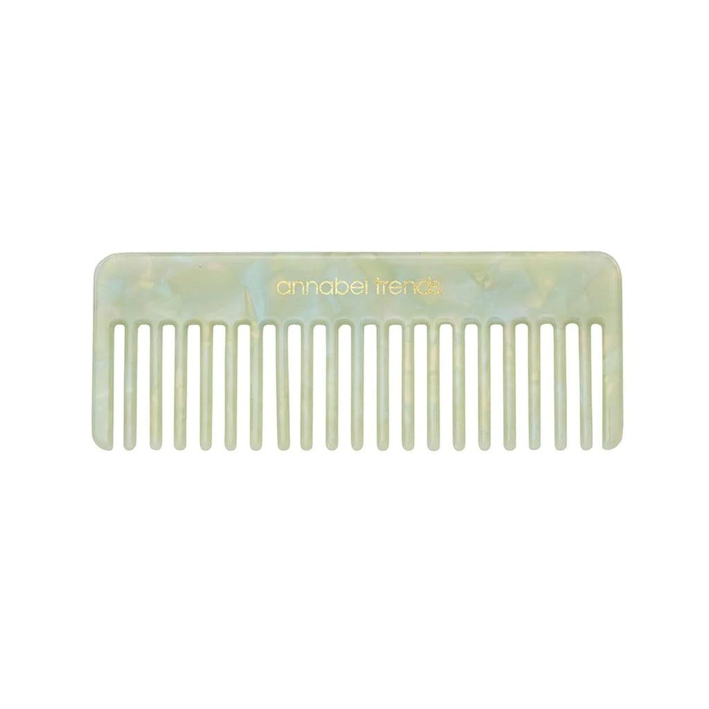 Hair Comb Tamed Rectangle - Sage