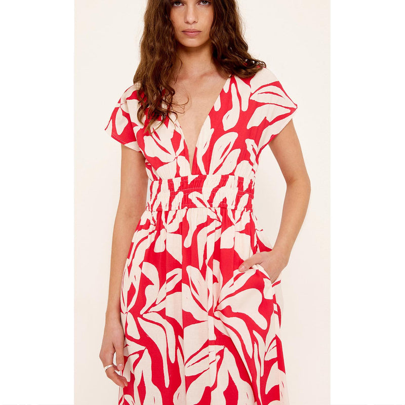 Dress Serata Shirred Midi