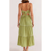 Dress Alexe Tie Back - Matcha