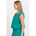 Top Santos - Teal