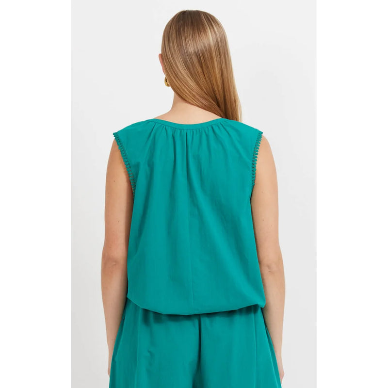 Top Santos - Teal