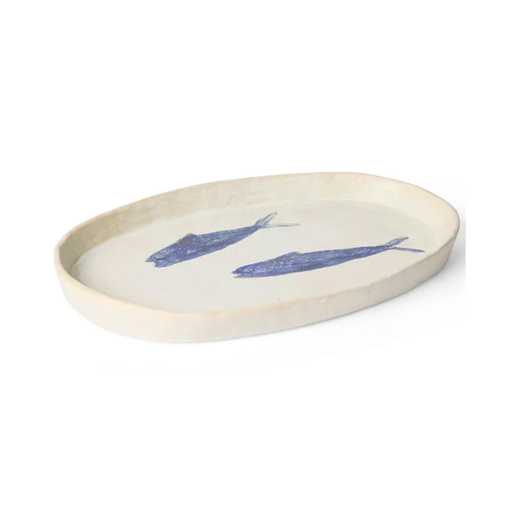 Plate Sardine - Dark Blue