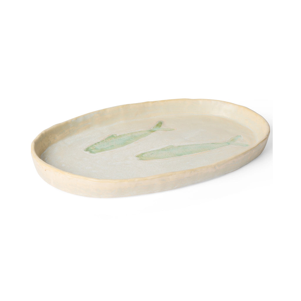 Plate Sardine - Seafoam