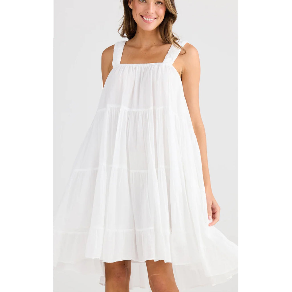 Dress Saunter - White