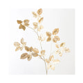 Schefflera Leaf Velvet Spray - Champagne