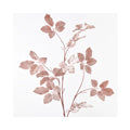 Schefflera Leaf Velvet Spray - Light Pink