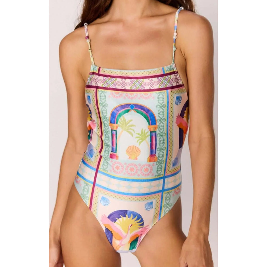 Swimsuit Elysia Scoop Back One Piece - Paradiso