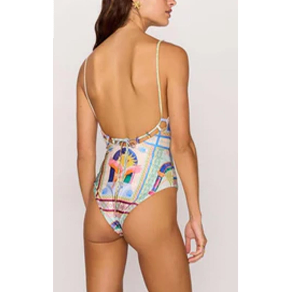 Swimsuit Elysia Scoop Back One Piece - Paradiso