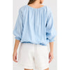 Top Seaside - Blue Self Stripe