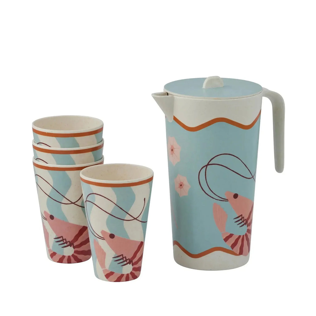 Jug Shack Set 5 Bamboo Fibre