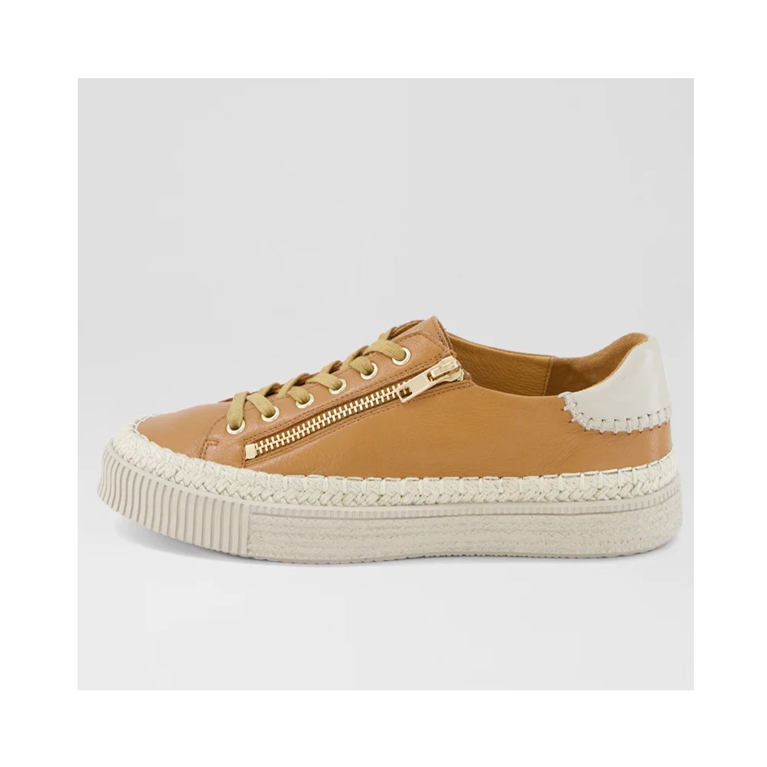 Shoe Tarbes - Dark Tan & Almond