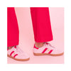 Shoe Parallel Trainer - Pink & Red Suede