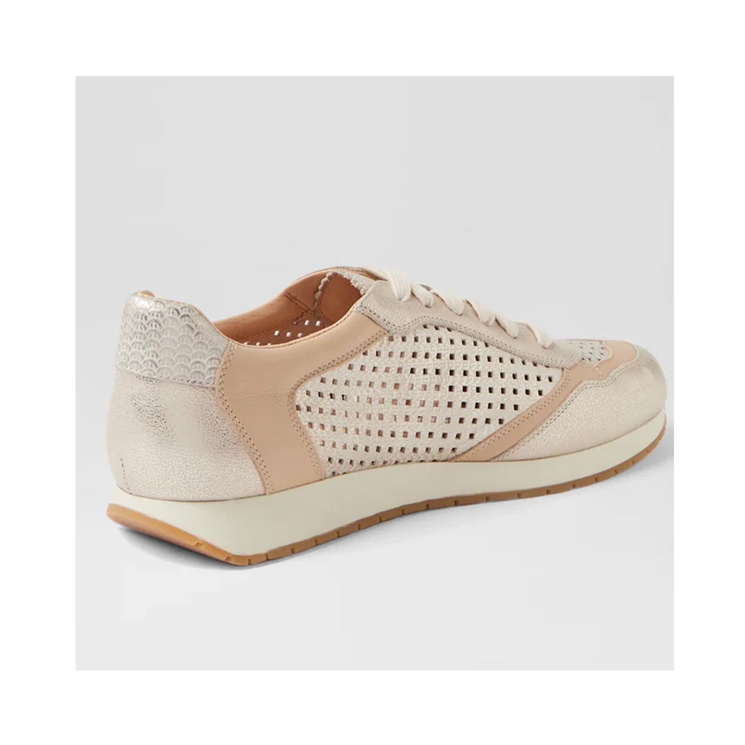Shoe Parlicon - Beige & Gold