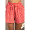 Shorts Monte Carlo Stripe - Pink & Red
