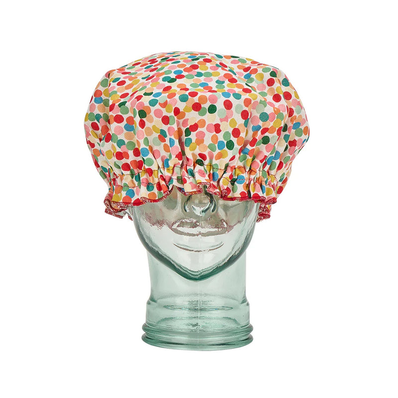 Shower Cap Linen - Confetti