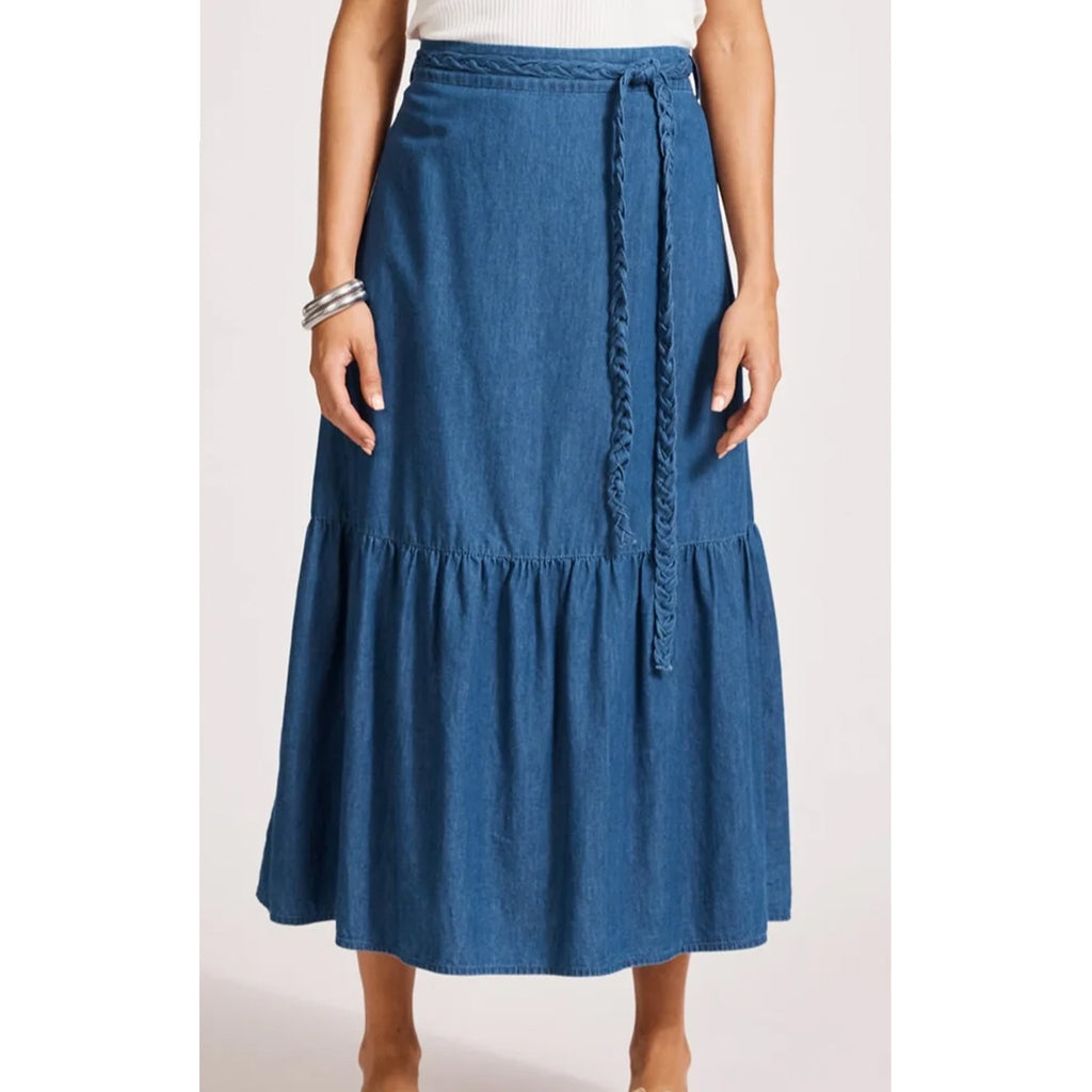 Skirt Melenia Denim - Indigo