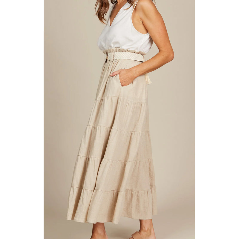 Skirt Amelie Maxi - Canvas