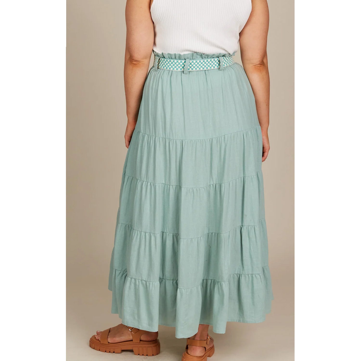 Skirt Amelie Maxi - Seafoam