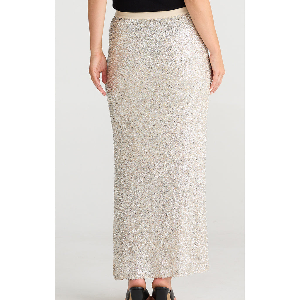 Skirt Dazzle - Champagne Sequin