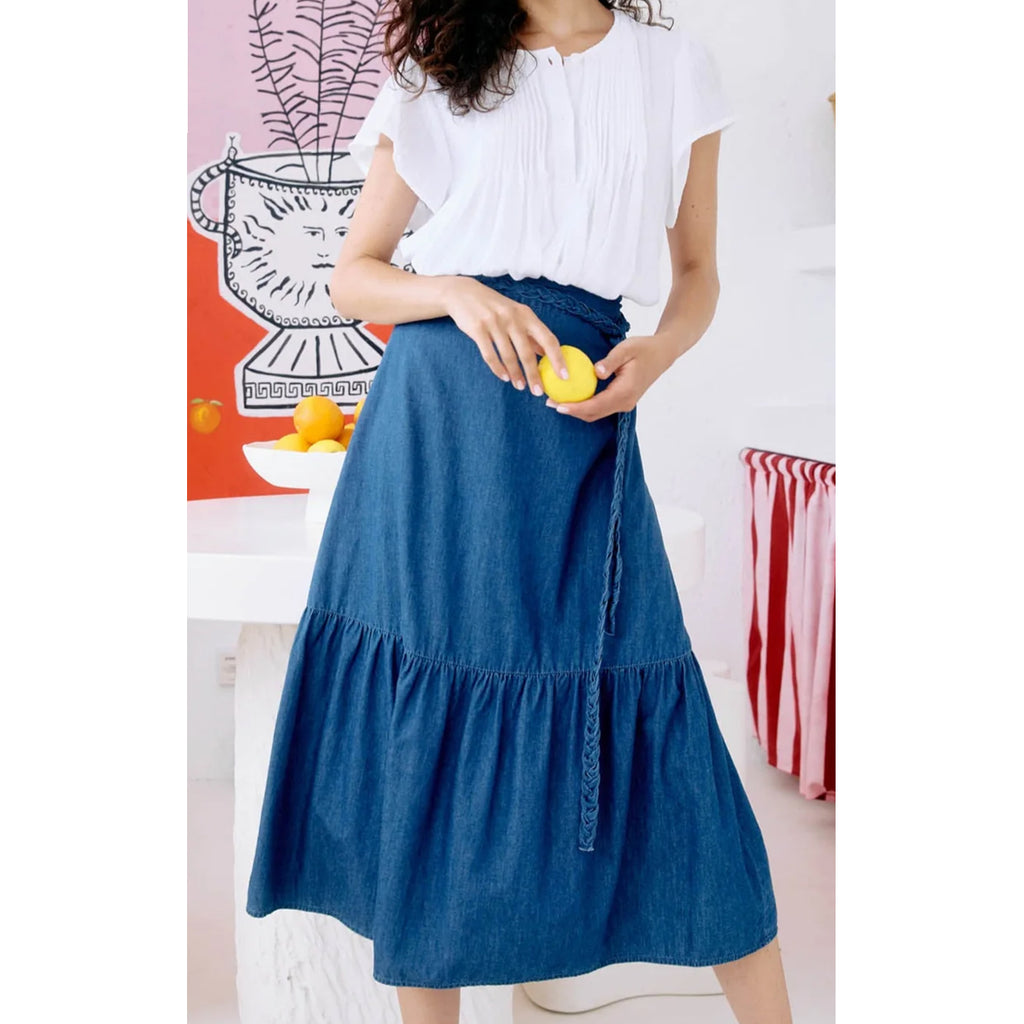Skirt Melenia Denim - Indigo
