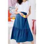 Skirt Melenia Denim - Indigo
