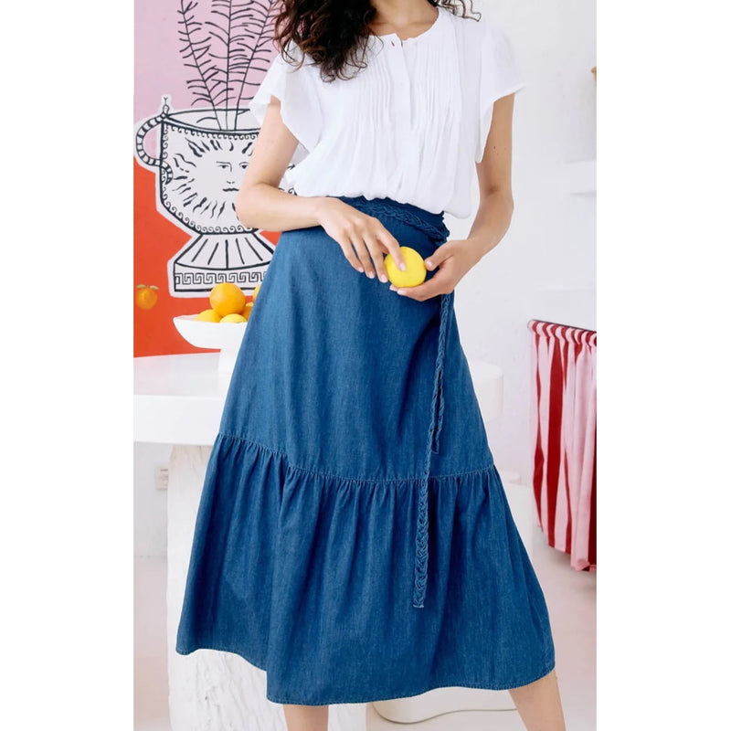 Skirt Melenia Denim - Indigo