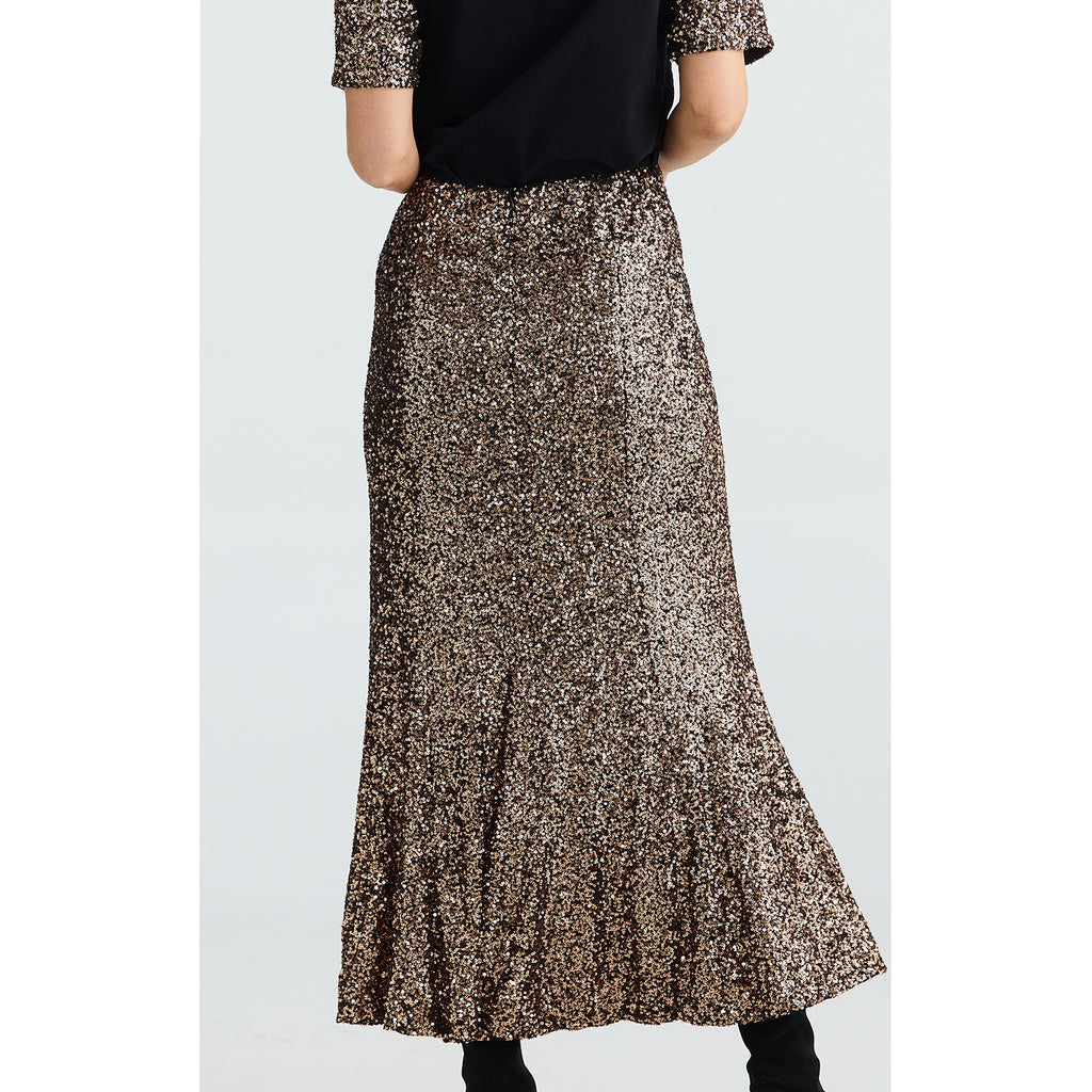 Skirt Ritz - Bronze Sequin