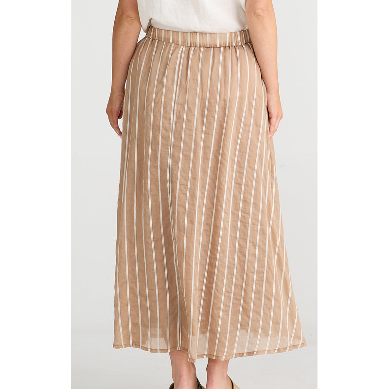 Skirt Rossi - Latte Stripe