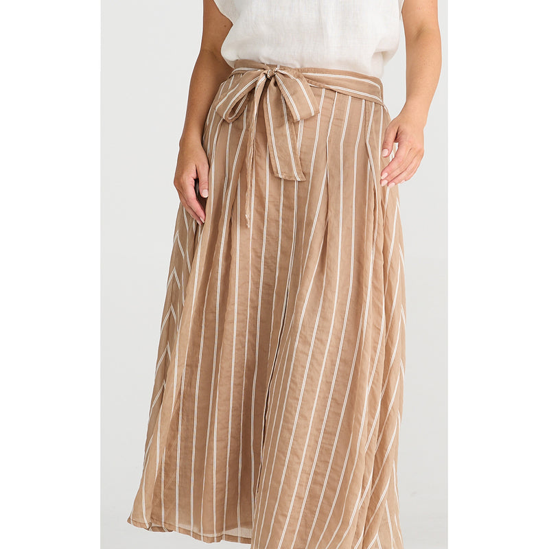 Skirt Rossi - Latte Stripe