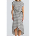 Dress Skyline Black Stripe