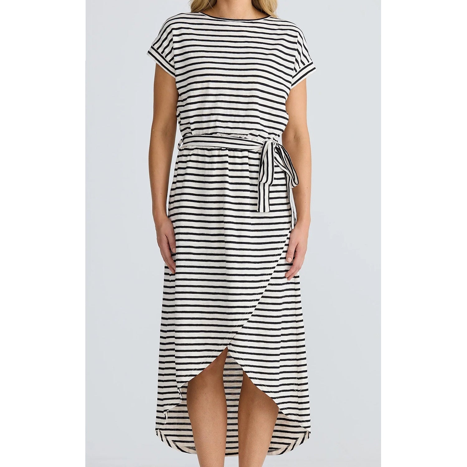 Dress Skyline Black Stripe