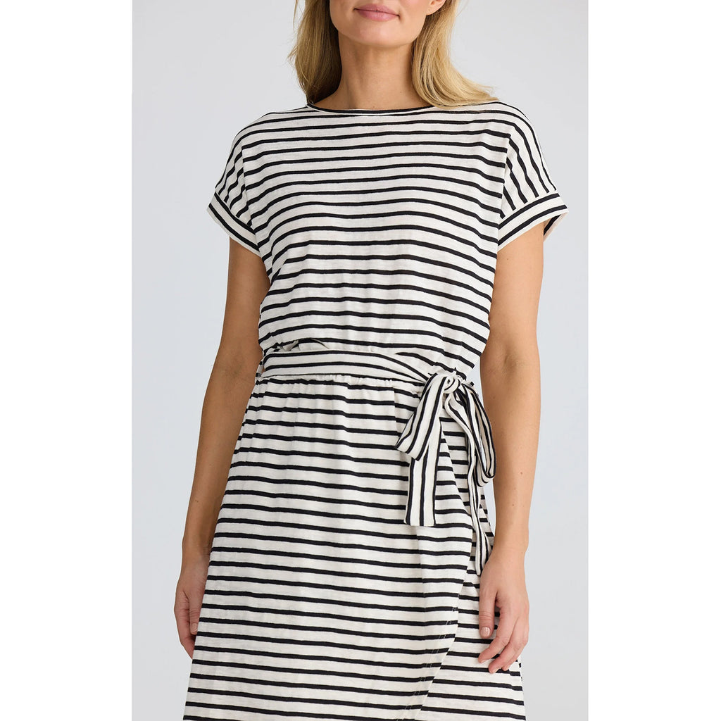 Dress Skyline Black Stripe