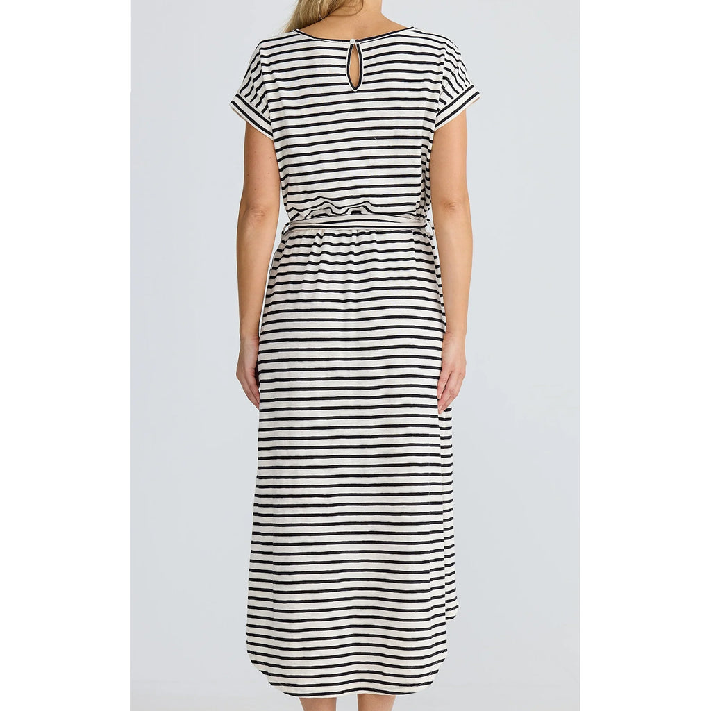 Dress Skyline Black Stripe
