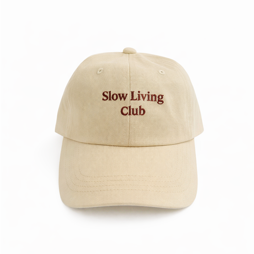 Cap - Slow Living Club  - Ivory Sand