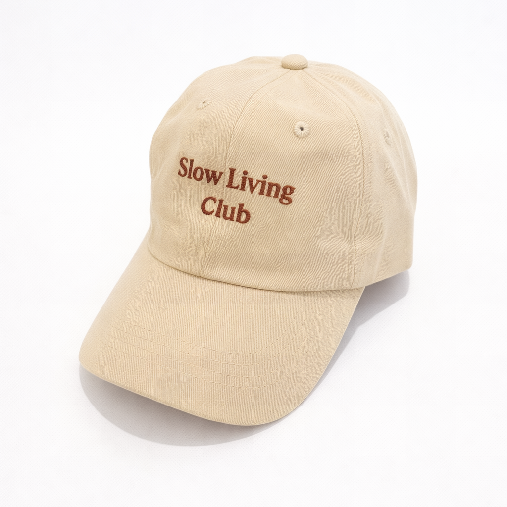 Cap - Slow Living Club  - Ivory Sand