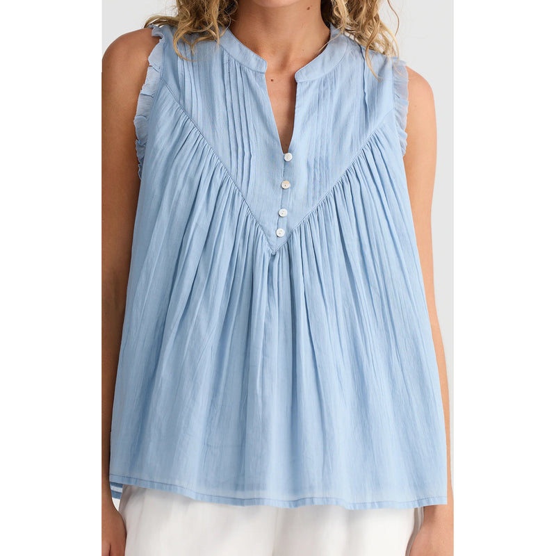 Top Sprite Sleeveless - Chambray
